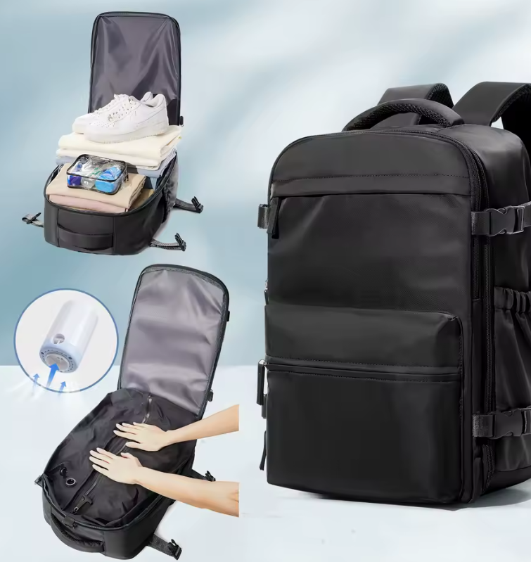 Ryanair Backpack, Air Vacuum compression Backpack (No pump)
