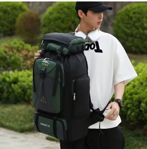 70L Camping Backpack Travel Bag