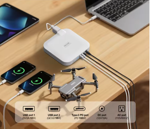 Power Station 100W 88.8Wh/24000mAh Powerbank Portable