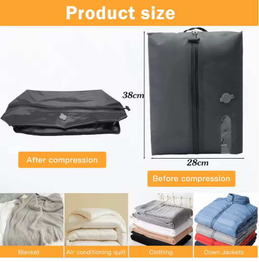 28x38 Travel Vacuum Seal Bag no PUMP