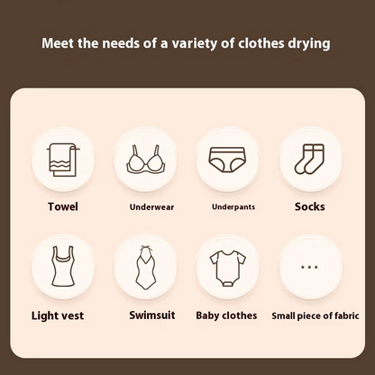 Mini Portable Foldable Clothes Dryer