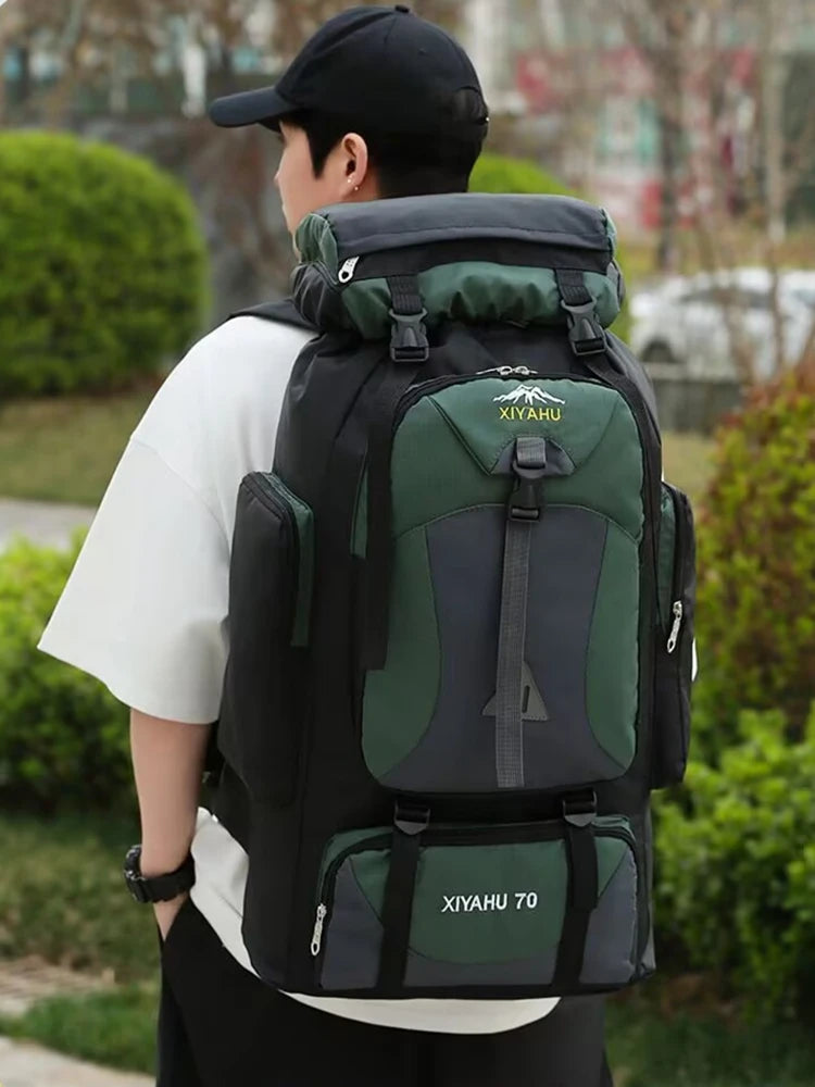 70L Camping Backpack Travel Bag