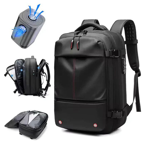 Vacuum Compression Backpack with Air Pump